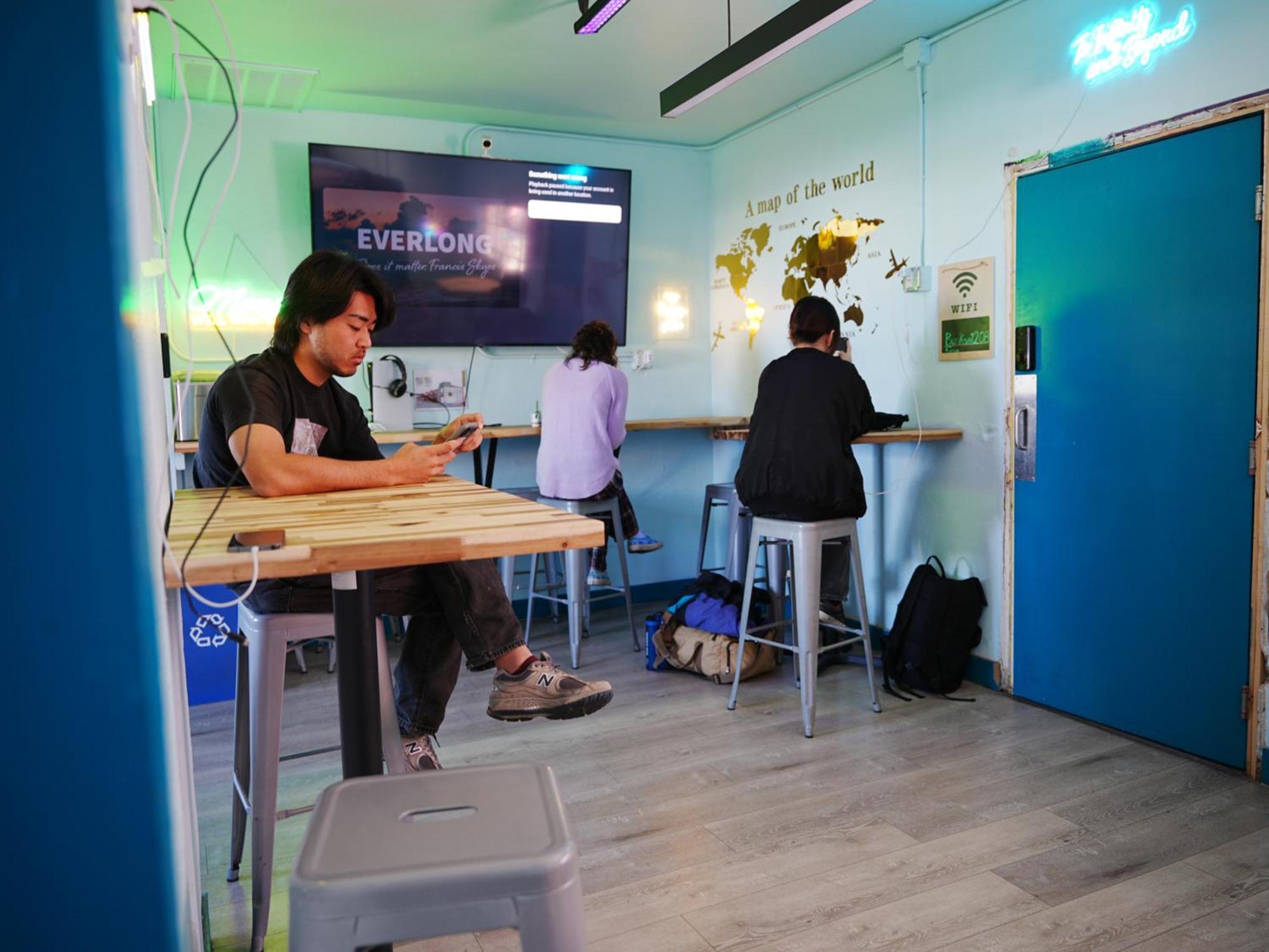 Sin City Hostel Las Vegas Extérieur photo